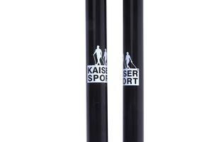 Телескопические палки для скандинавской ходьбы Kaiser Sport Kaiser Sport Nordic Walking Black